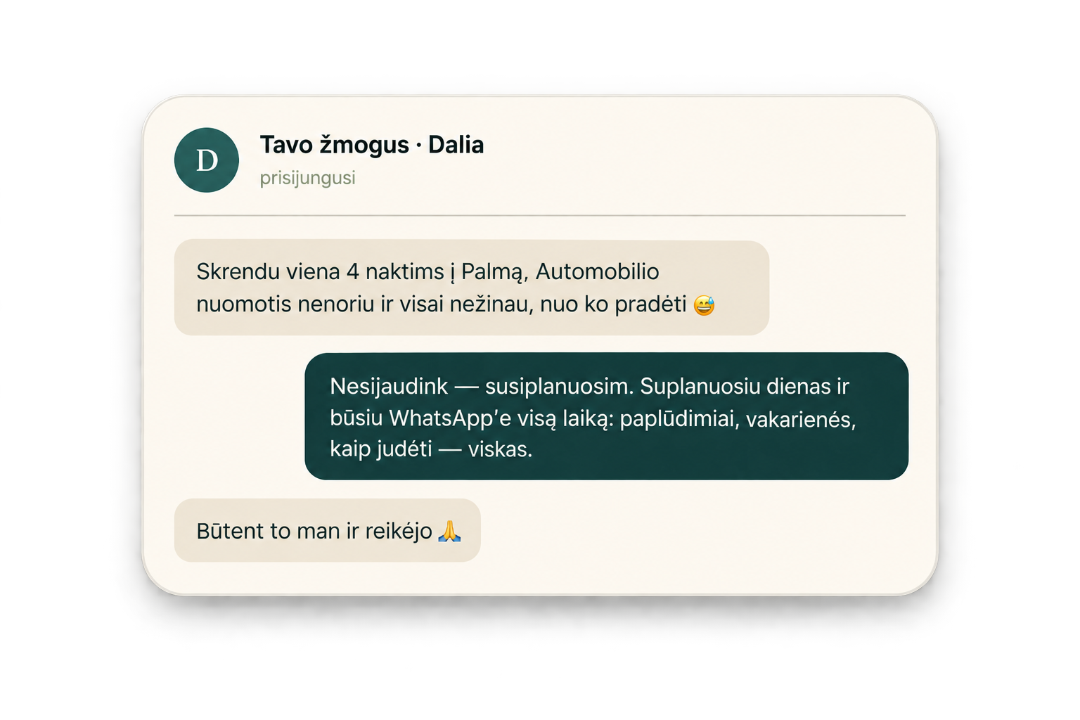 Moteris kelionėje Maljorkoje – asmeninė vietinė pagalba saloje